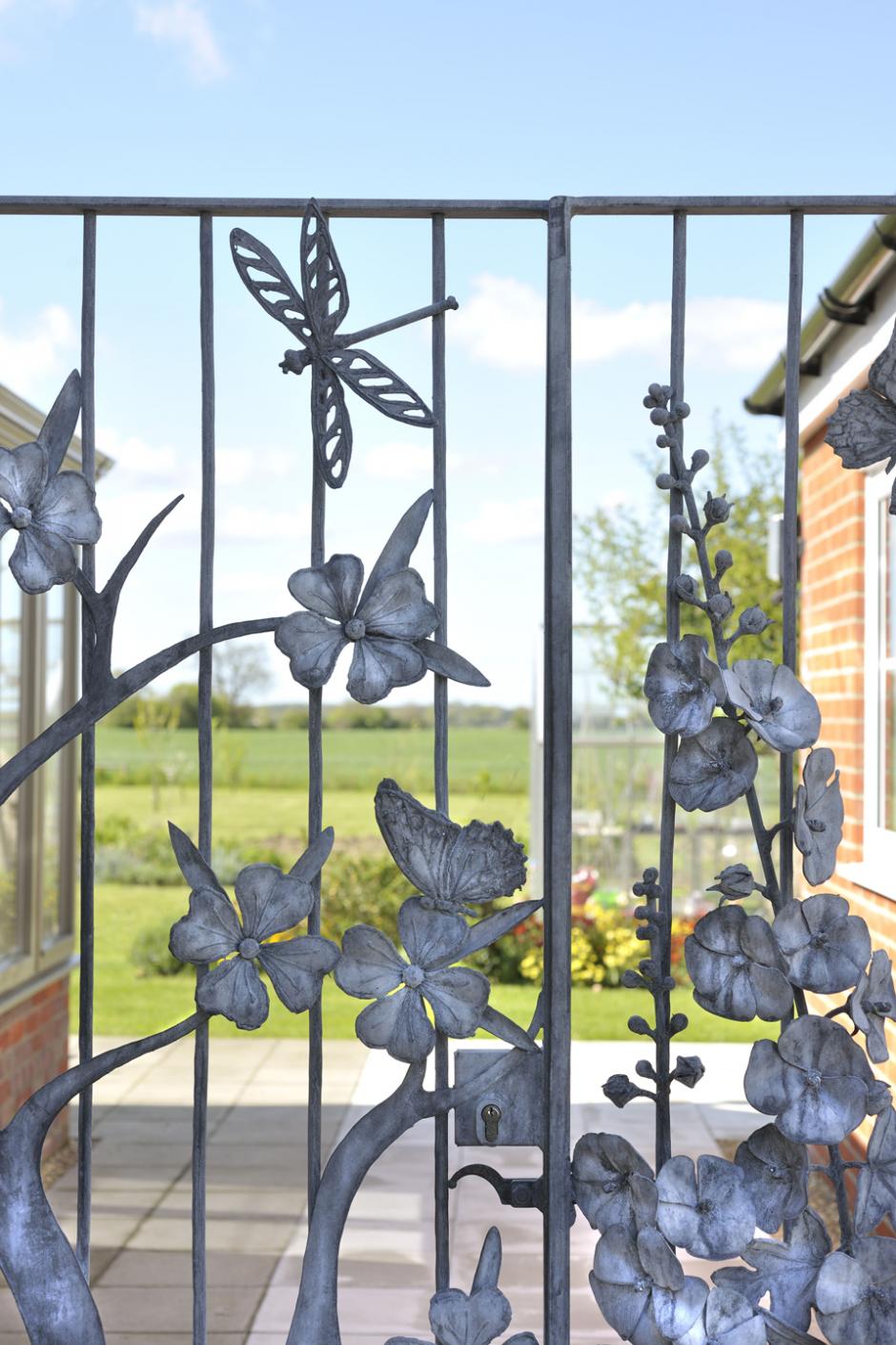 Floral Gate detail 1